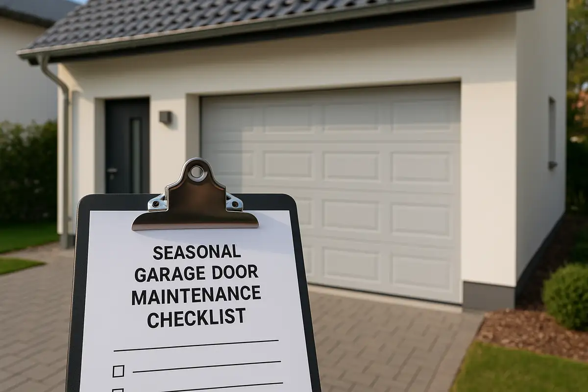 Essential Seasonal Garage Door Maintenance Checklist for Sanford, ME