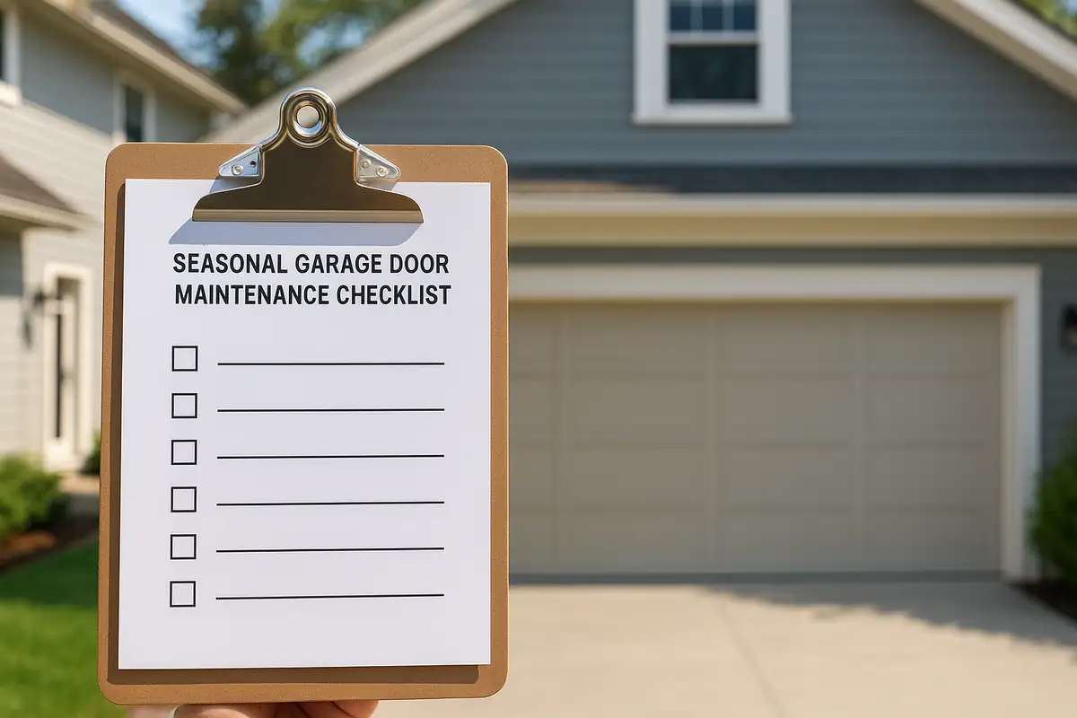 Seasonal Garage Door Maintenance Checklist: Essential Tips for Homeowners in Sanford, ME