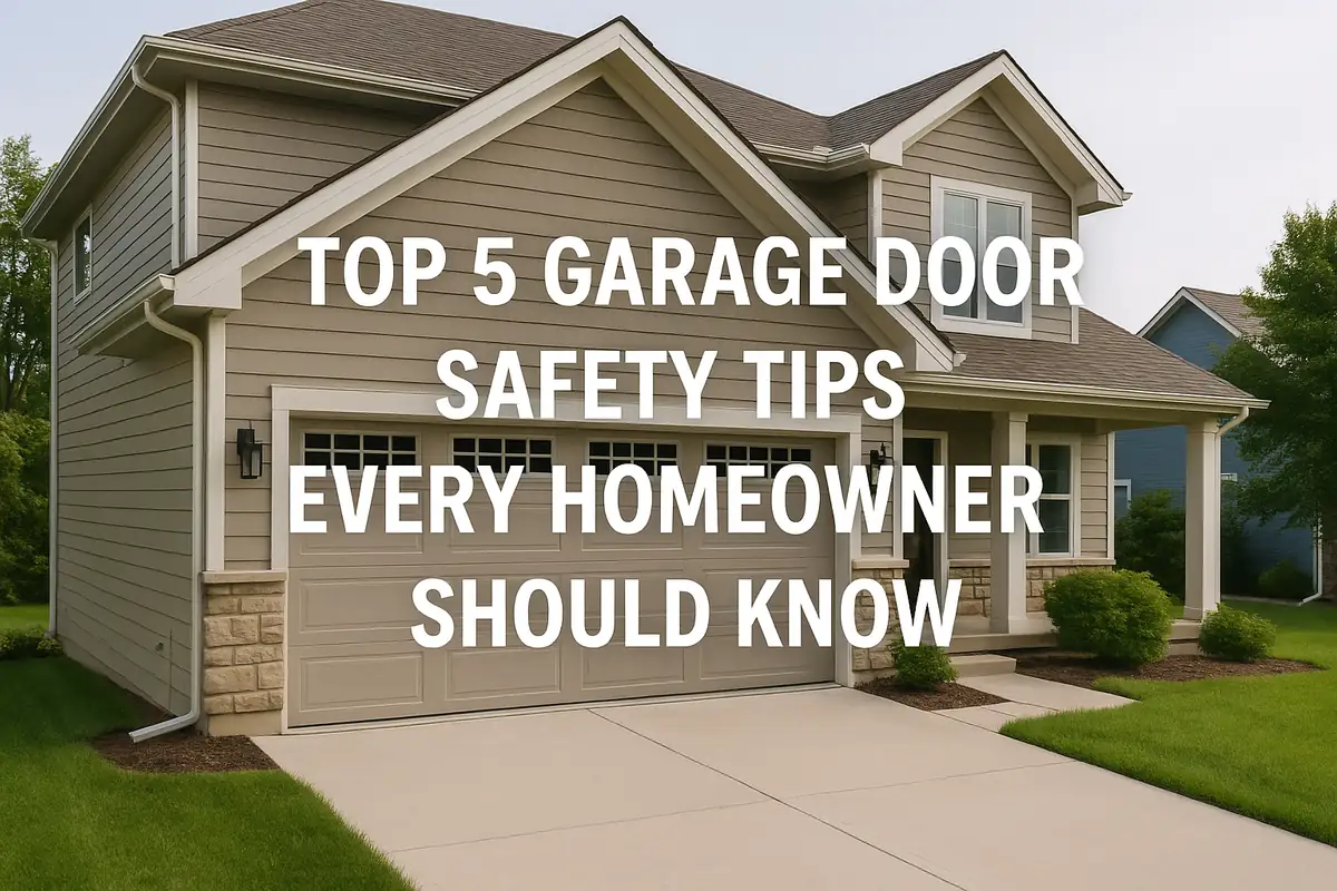 Top 5 Garage Door Safety Tips Every Homeowner Should Know in Sanford, ME