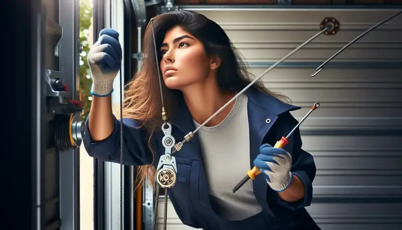 Garage Door Cable Repair — Newfields