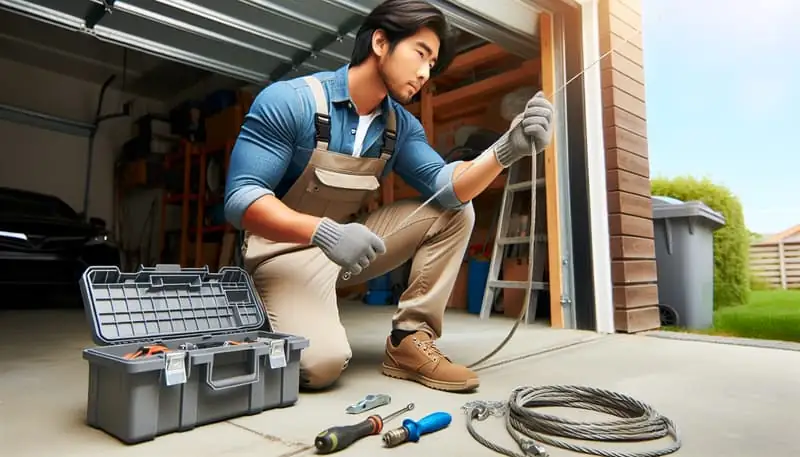 Garage Door Cable Repair — Dover