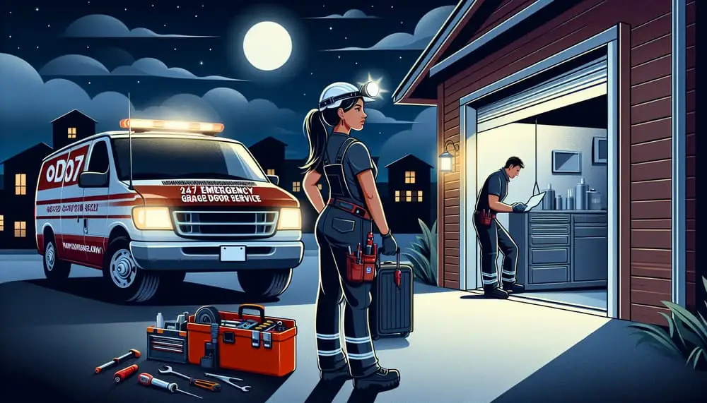 Emergency Garage Door Repair — Alfred