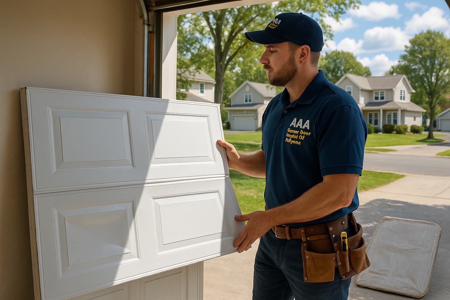 Garage Door Panel Replacement service in Gorham