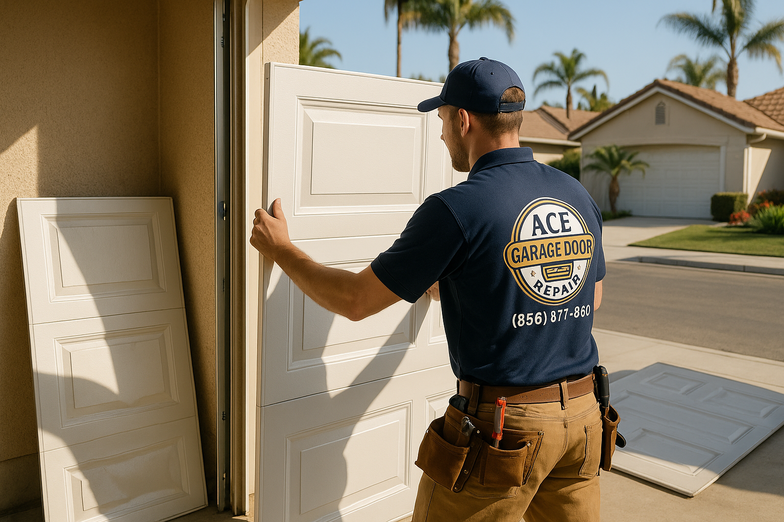 Garage Door Panel Replacement service in Standish