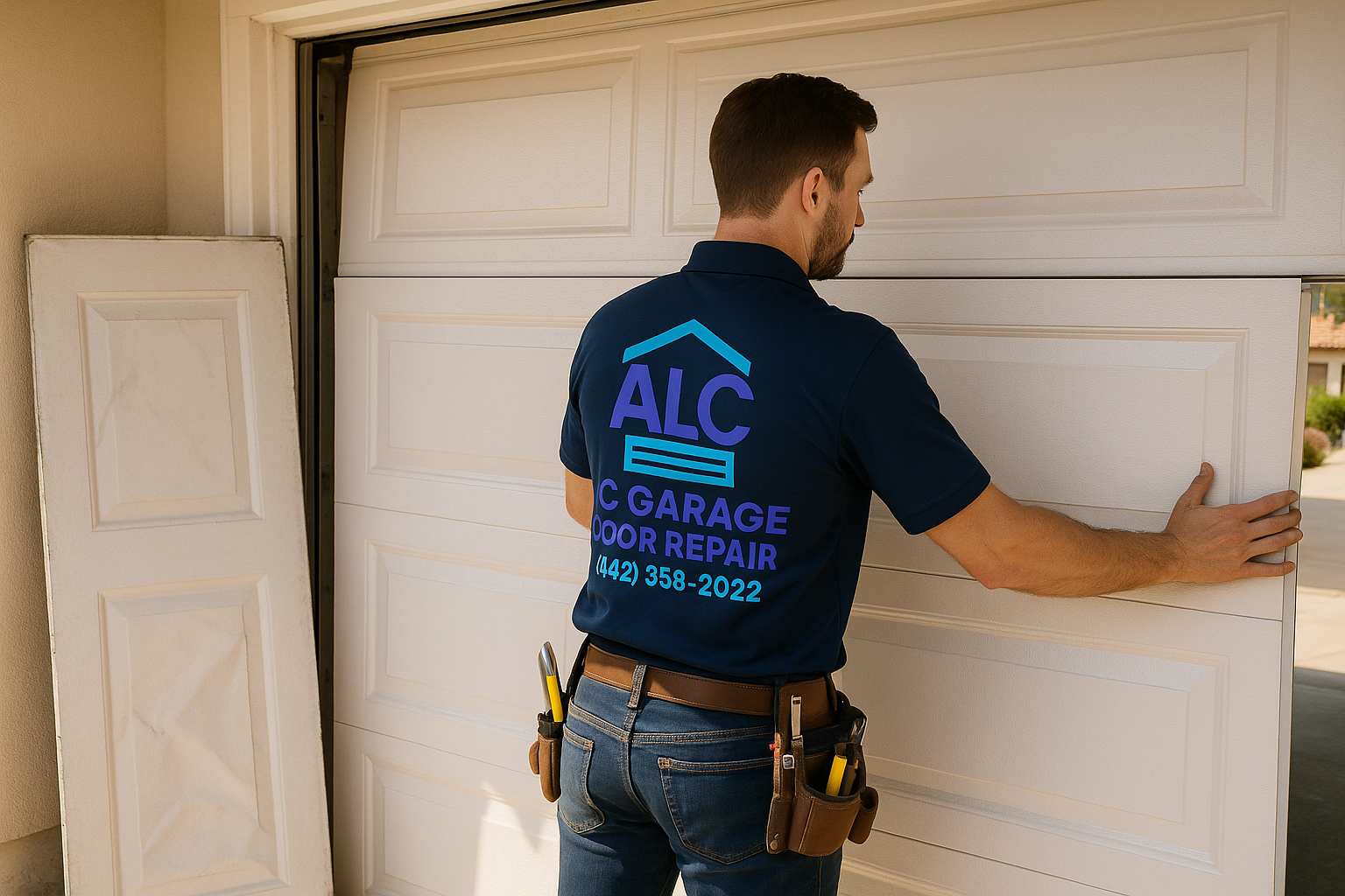 Garage Door Panel Replacement service in Arundel