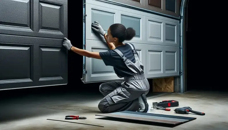 Garage Door Panel Replacement — Stratham
