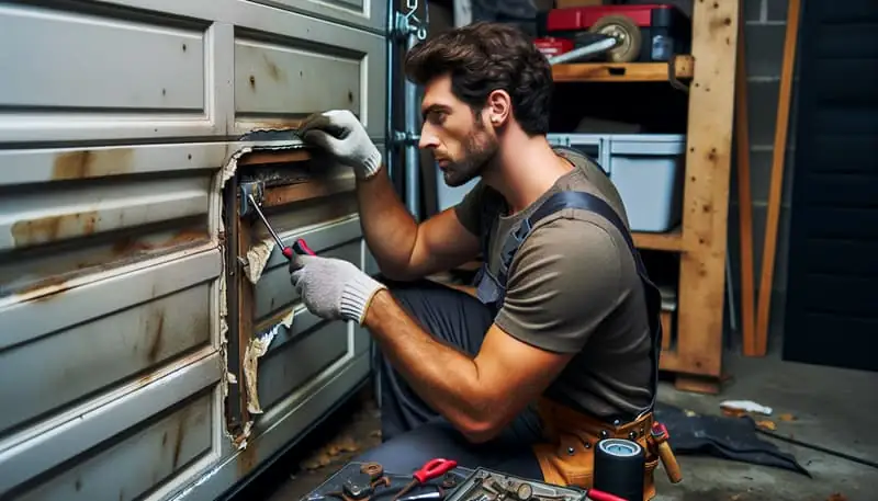Garage Door Panel Replacement — Wakefield