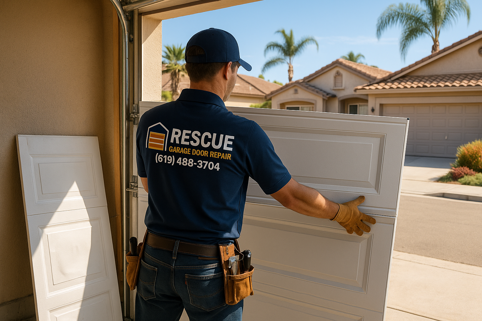 Garage Door Panel Replacement service in Nottingham