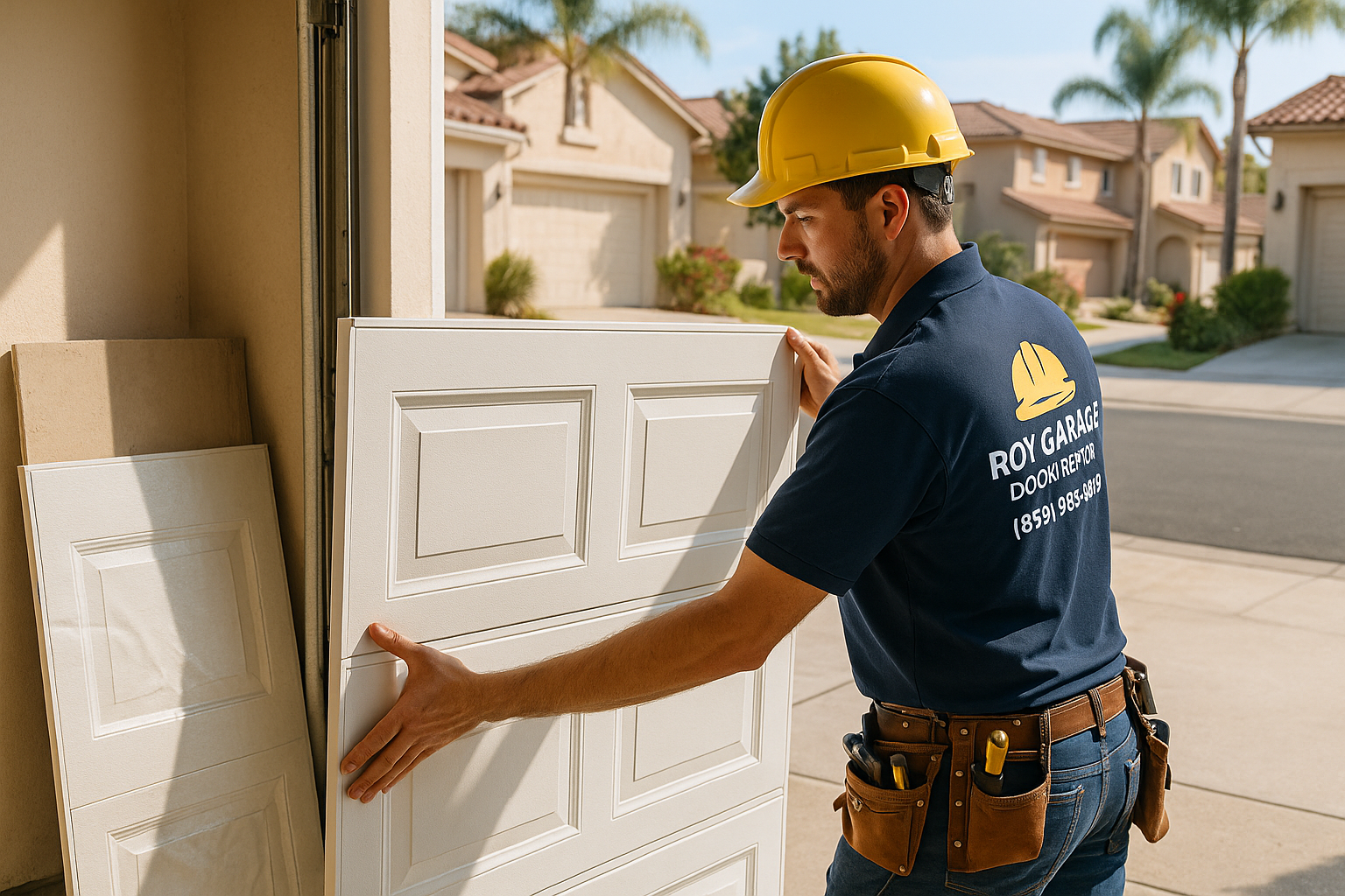 Garage Door Panel Replacement service in Newmarket