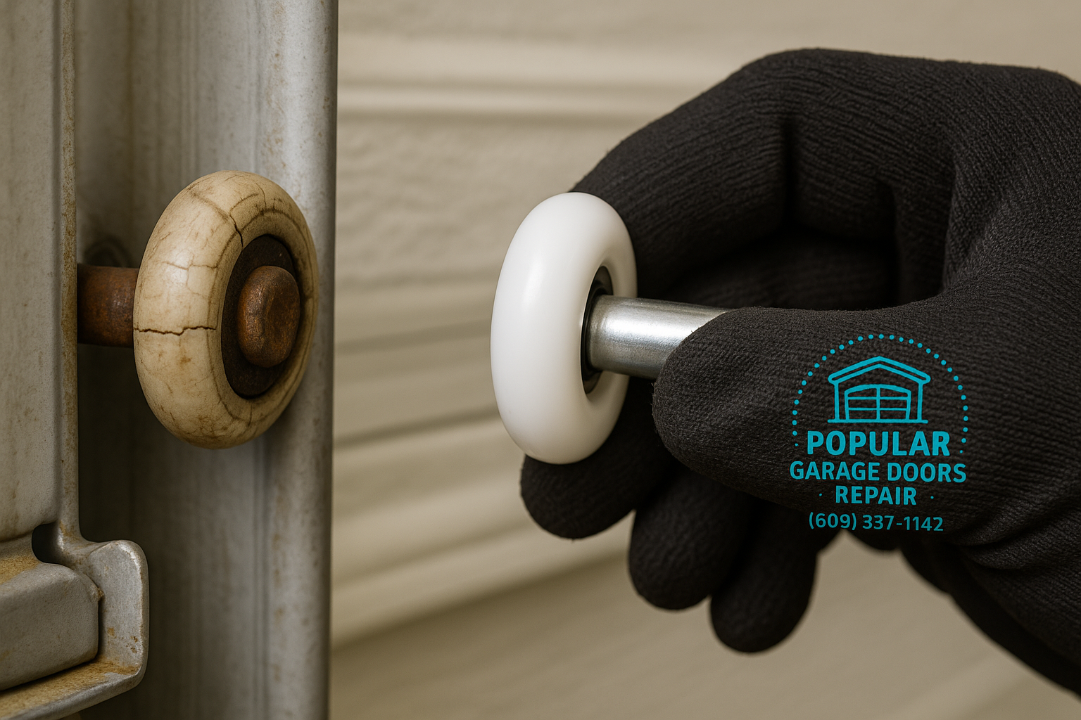Garage Door Roller Replacement service in Freedom