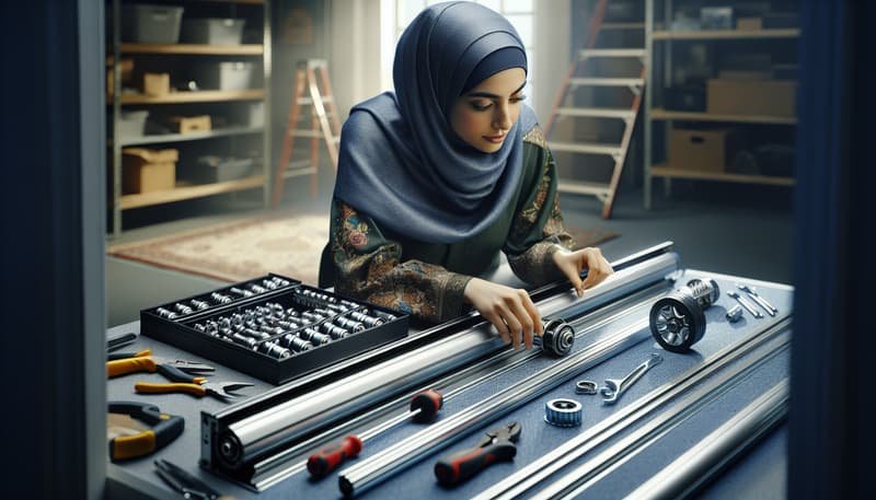 Garage Door Roller Replacement service in Alton