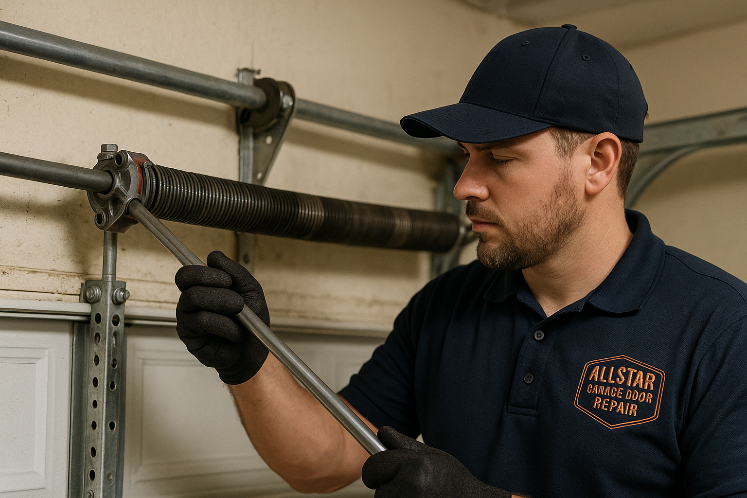 Garage Door Spring Repair service in Durham