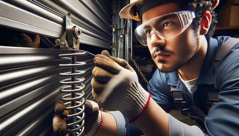 Garage Door Spring Repair — Lyman