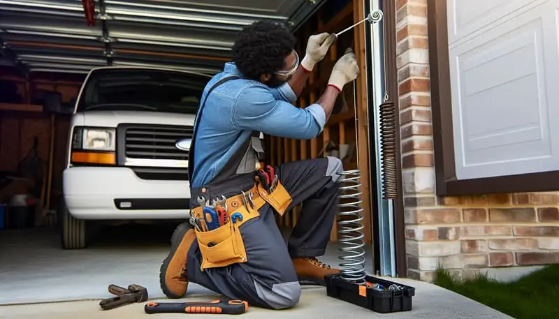 Garage Door Spring Repair — Acton