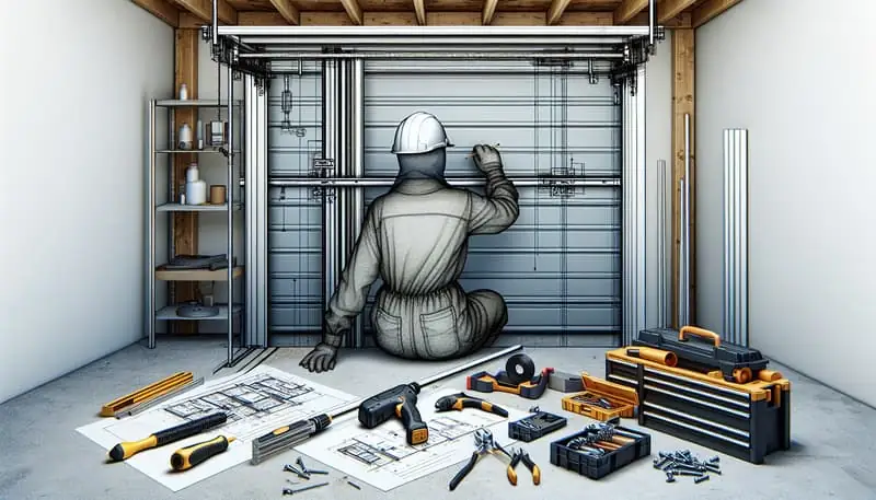 Garage Door Track Repair in Dover